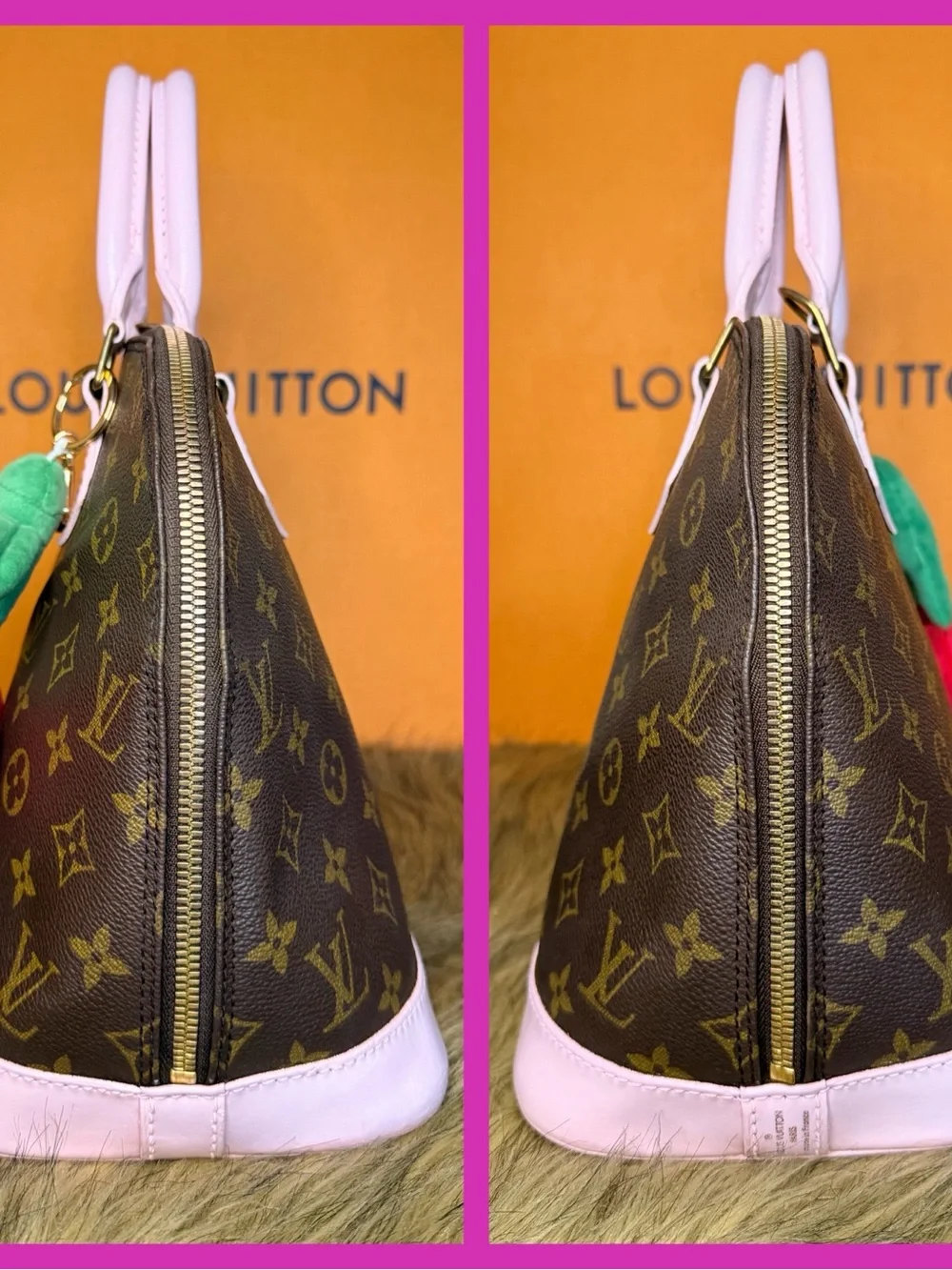 Louis Vuitton Brown Monogram Alma PM